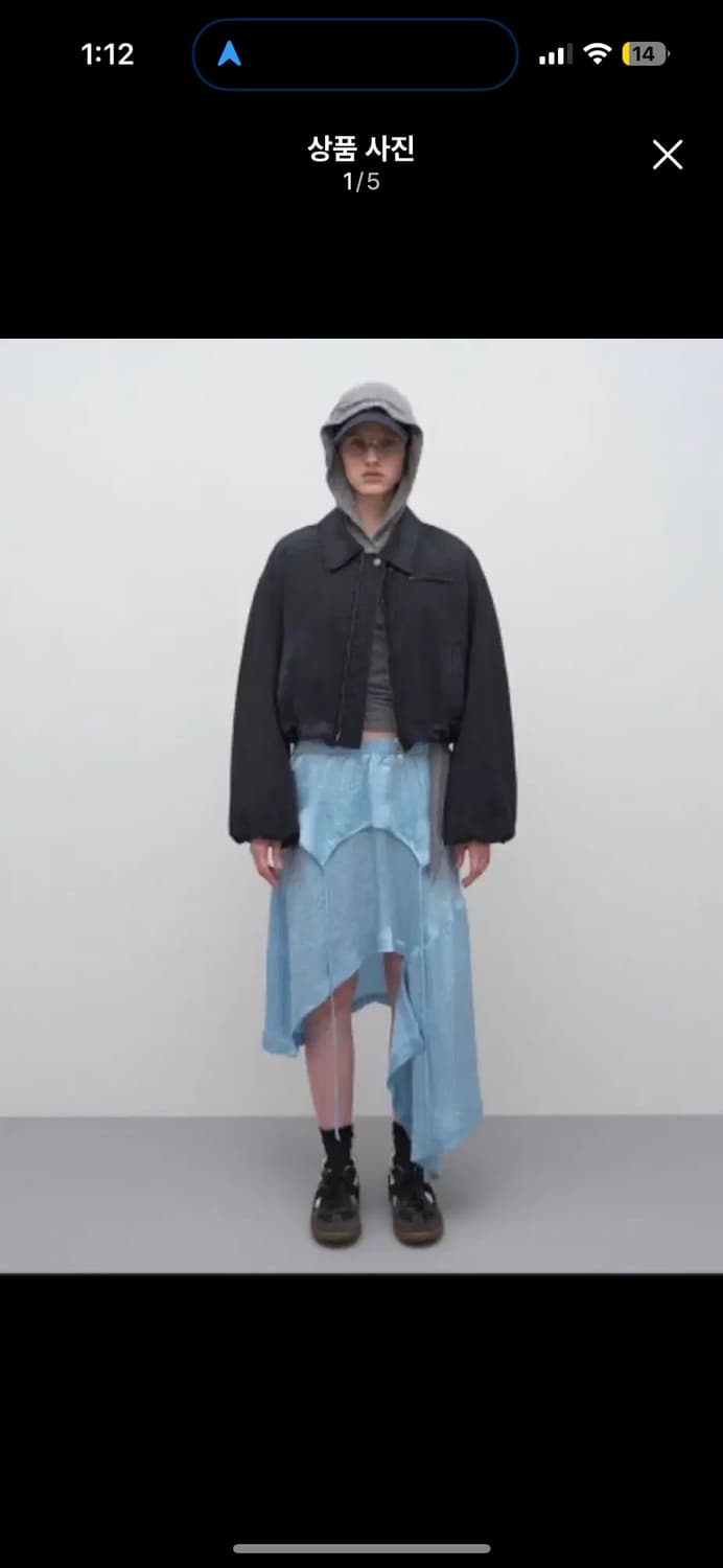 lcdc 크롭 패딩 봄버 자켓 새상품 상품이미지1