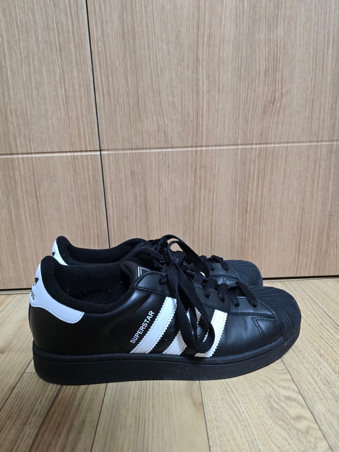 아디다스 슈퍼스타2 블랙 275 상품이미지5