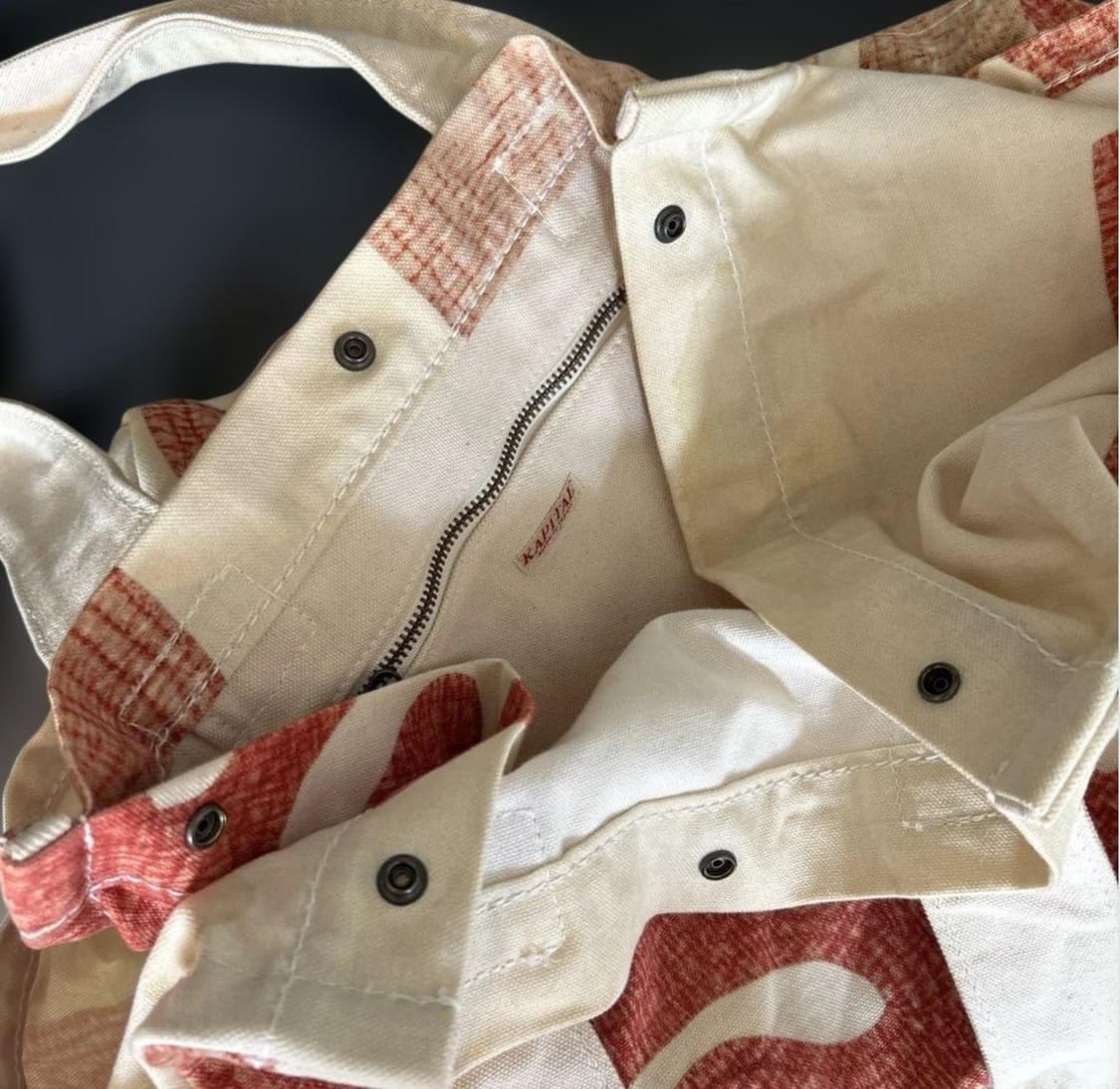 KAPITAL 캐피탈 캔버스 숄더백  상품이미지5