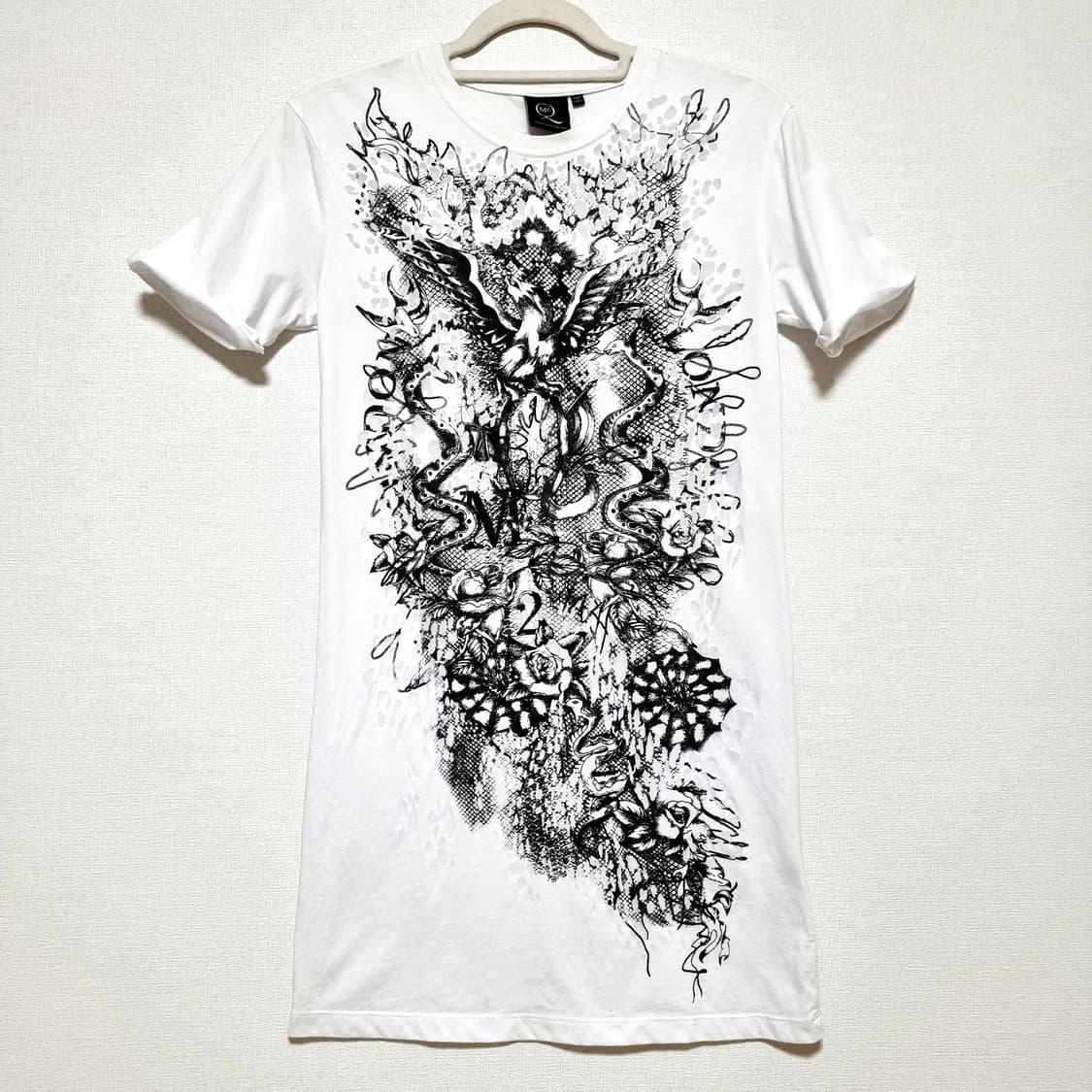 알렉산더맥퀸 롱티셔츠 미니원피스 숏슬리브티 반팔티 (55) 상태최상 상품이미지1