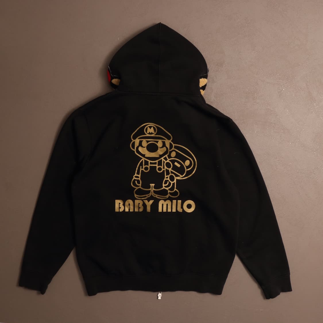 00's 베이프 마리오 샤크 후드집업 A1474 상품이미지4