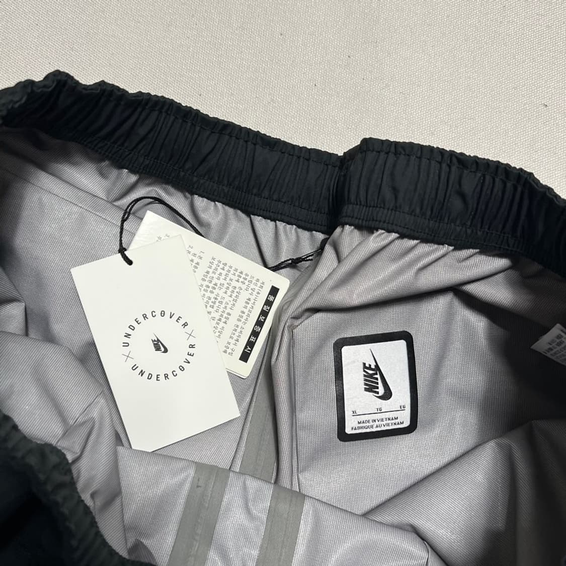 XL 새상품 나이키 X 언더커버 투인원 블랙 팬츠 상품이미지4