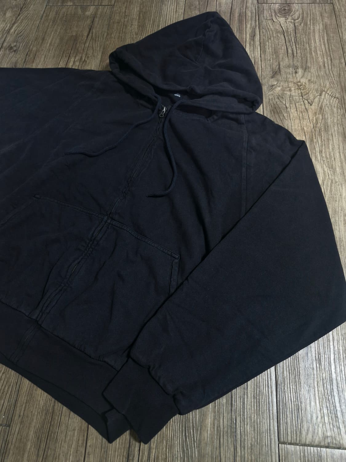 (미시착새상품) YEEZY GAP 후드집업 블랙 S 상품이미지1