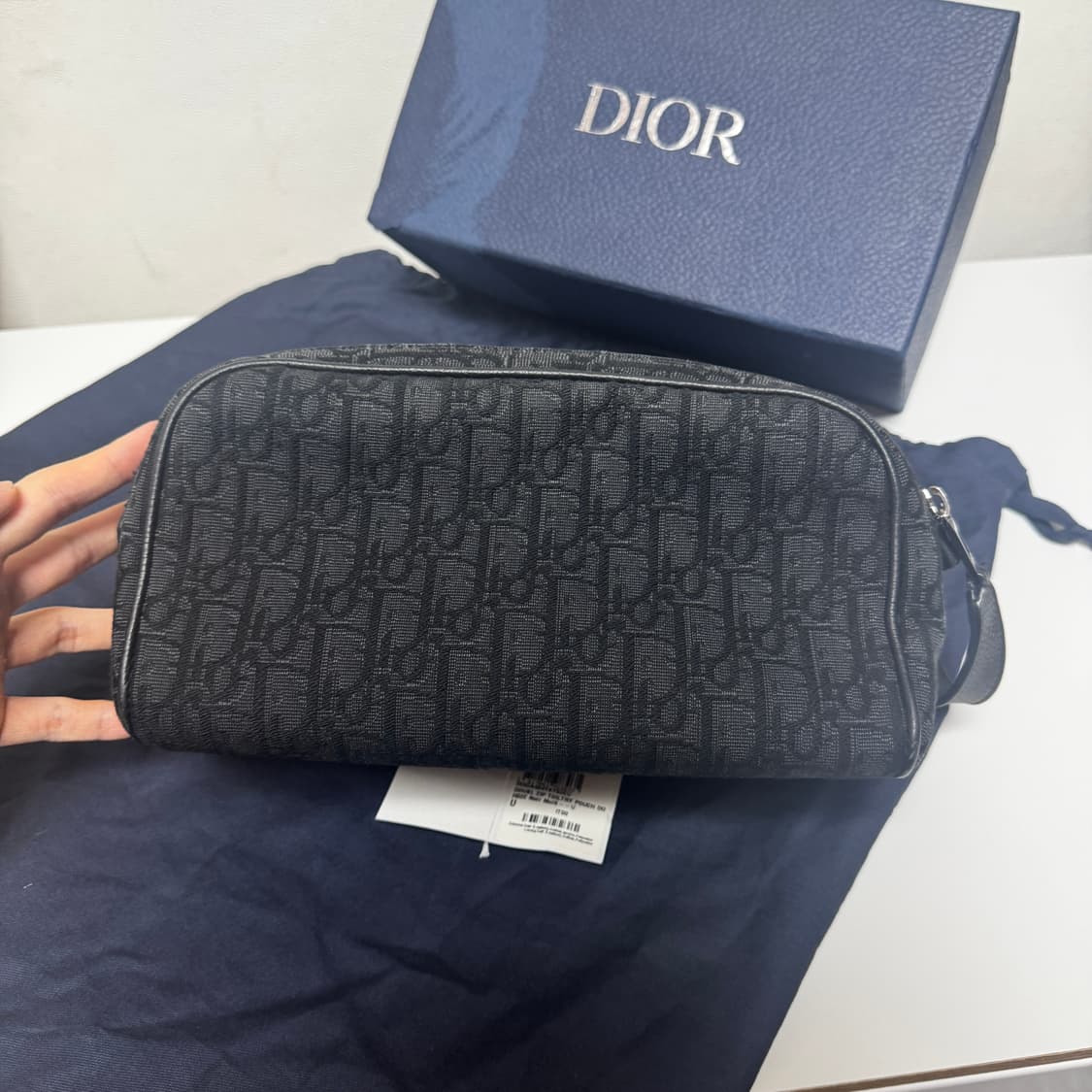 디올 오블리크 토일레트리 돕키트 파우치 클러치 백 상품이미지2