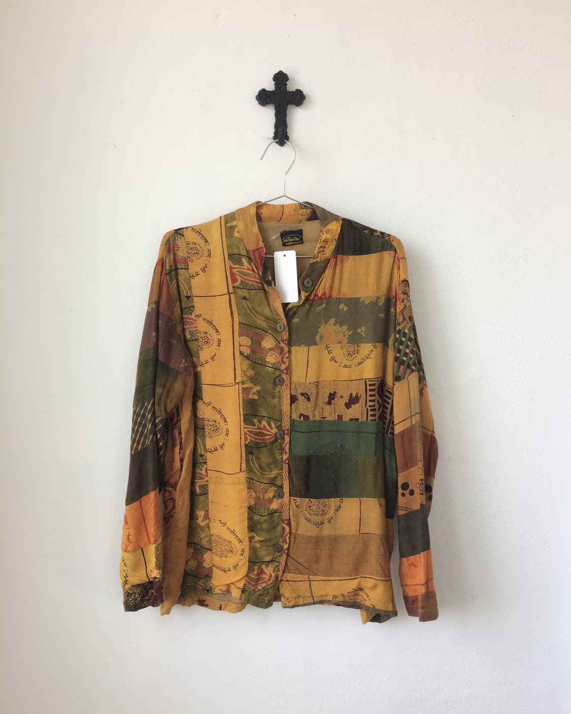 Oriental mood patch work jacket 상품이미지2