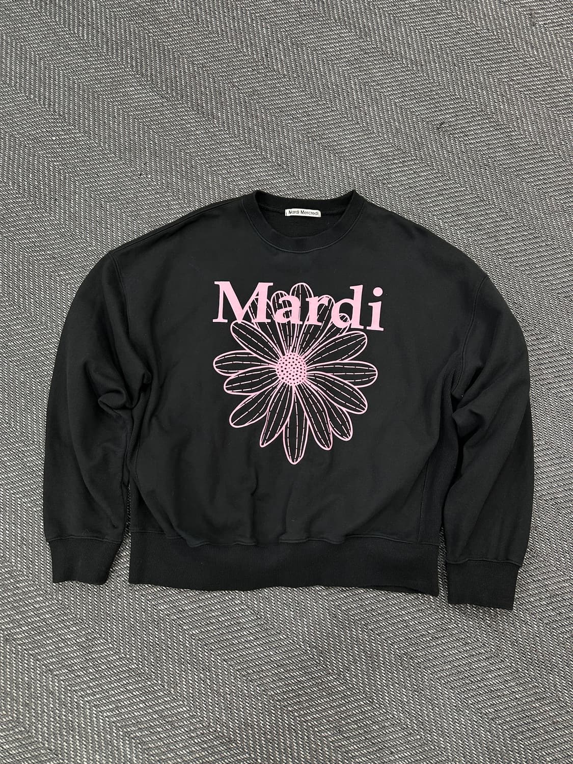 마르디메크르디 플라워 맨투맨 상품이미지1