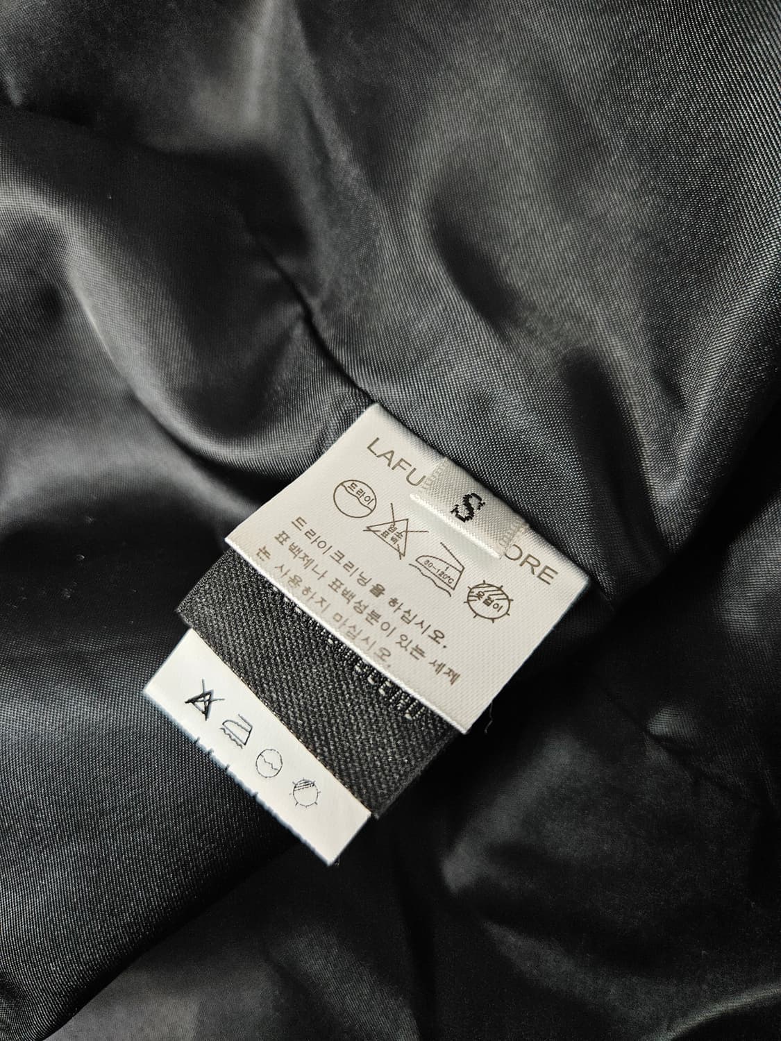 라퍼지스토어 울리치 발마칸 맥코트 트렌치코트 블렌드 S 오버핏 블랙 상품이미지4