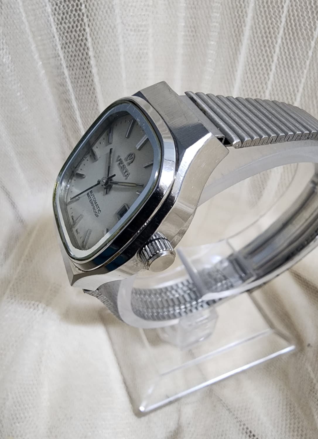 스위스 베스타 오토매틱  빈티지 메탈 여성시계 상품이미지3