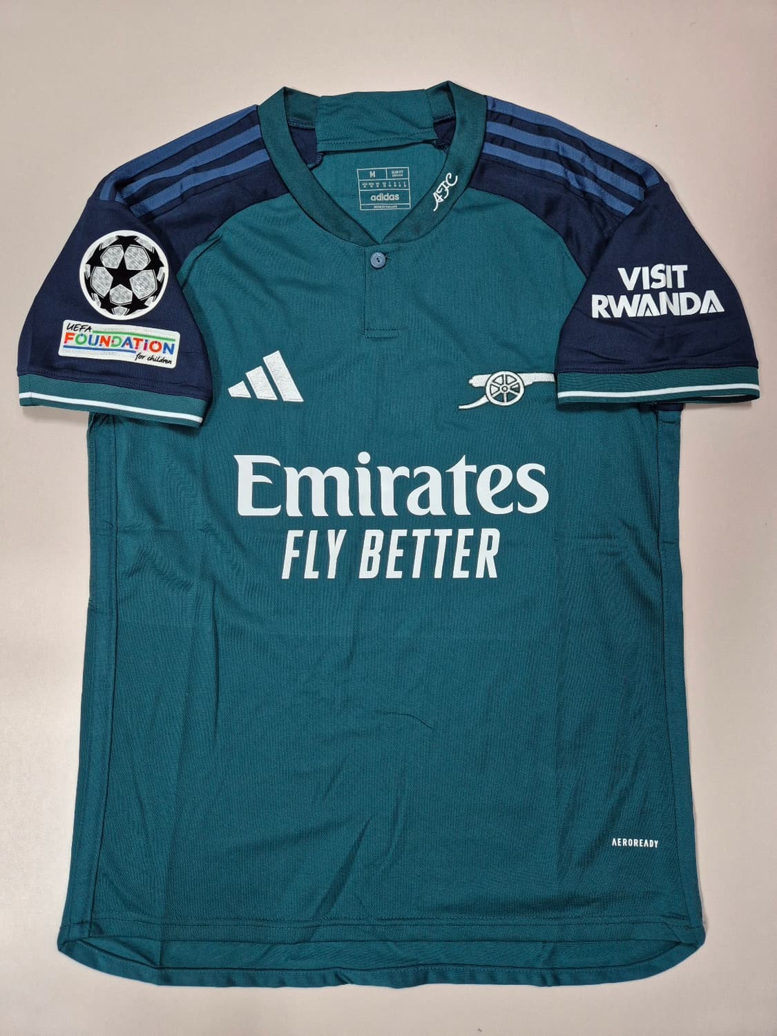 23-24 아스날 써드킷 데클란 라이스 반팔 유니폼 M 상품이미지2