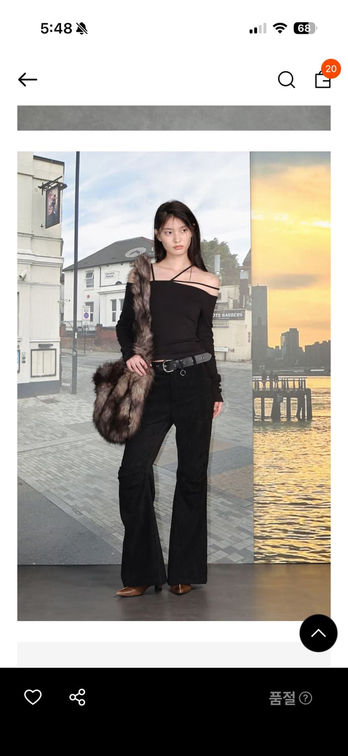 CERRIC 세릭 모헤어 크로스백 상품이미지1