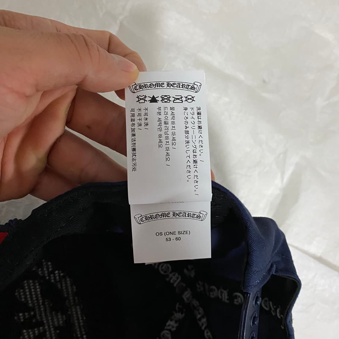 [Free] 크롬하츠 가스스테이션 모자 캡 네이비 상품이미지8