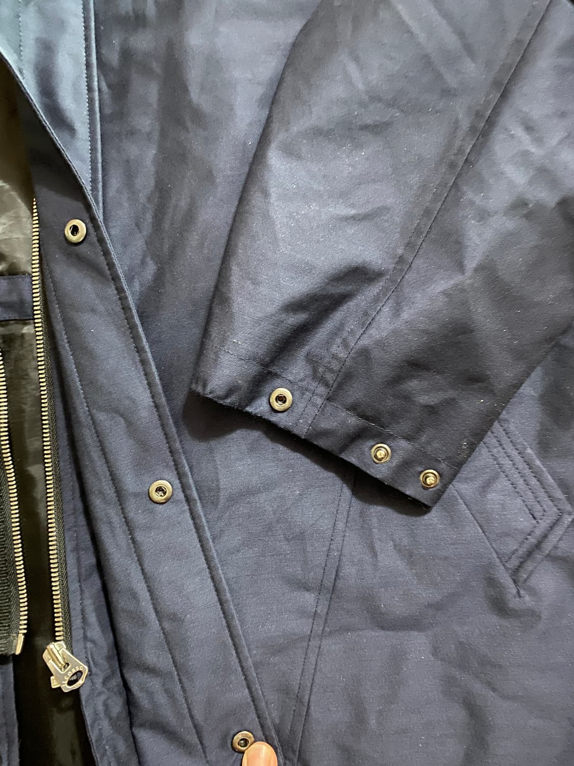 ILCORSO 남성 간절기 네이비 자켓 100 (105) 상품이미지3