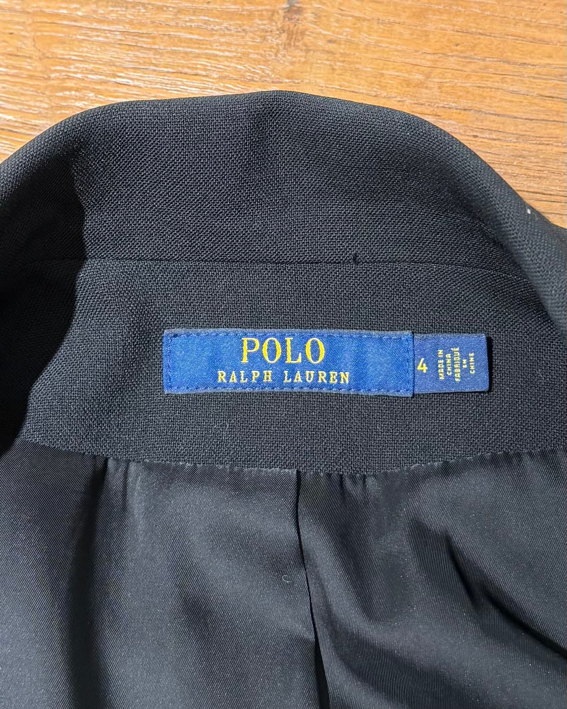 폴로 랄프로렌 블랙 더블 브레스티드 자켓 상품이미지7