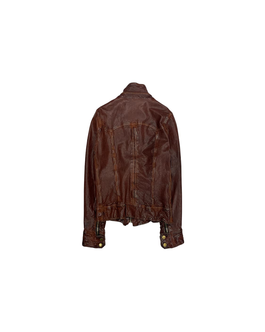 돌체앤가바나 버팔로 레더 모토 자켓 상품이미지5