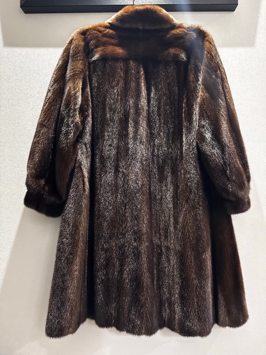 사가밍크 풀스킨 롱 밍크 코트 상품이미지2