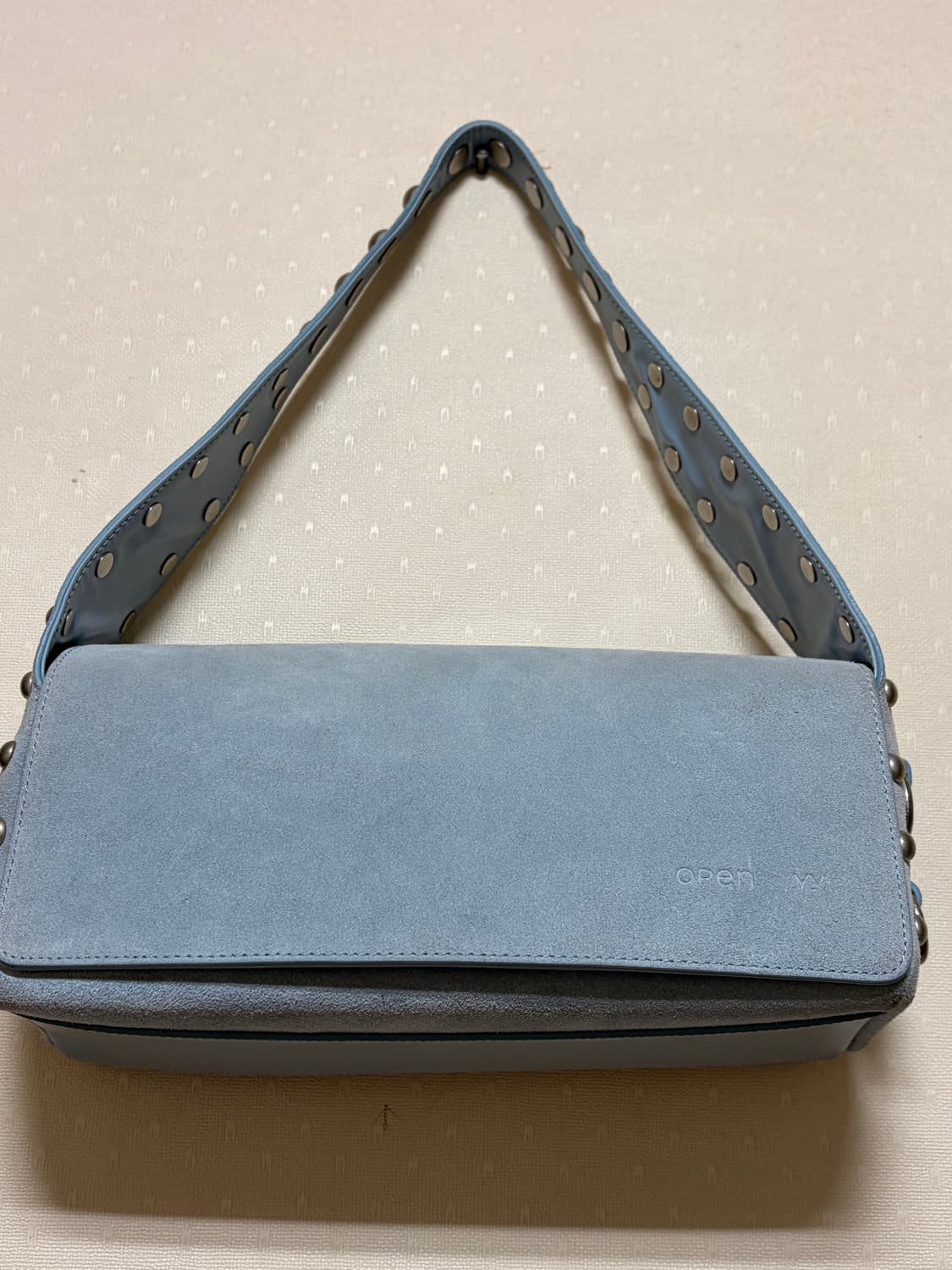 오픈와이와이 스터드 더플 백 스카이블루 상품이미지7