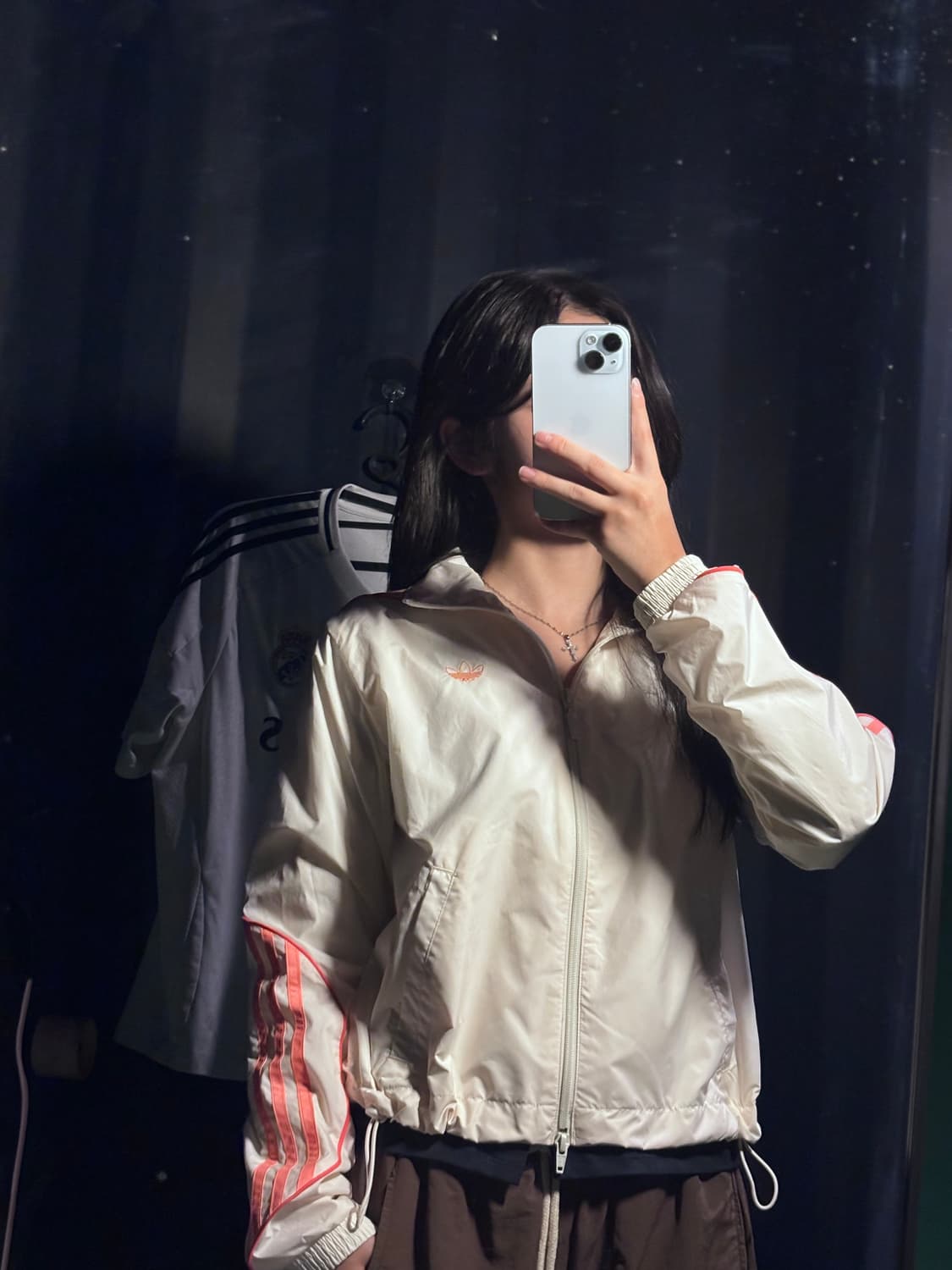 📍아디다스 파이어버드 트랙 탑 피치 크림 XS~S 상품이미지1