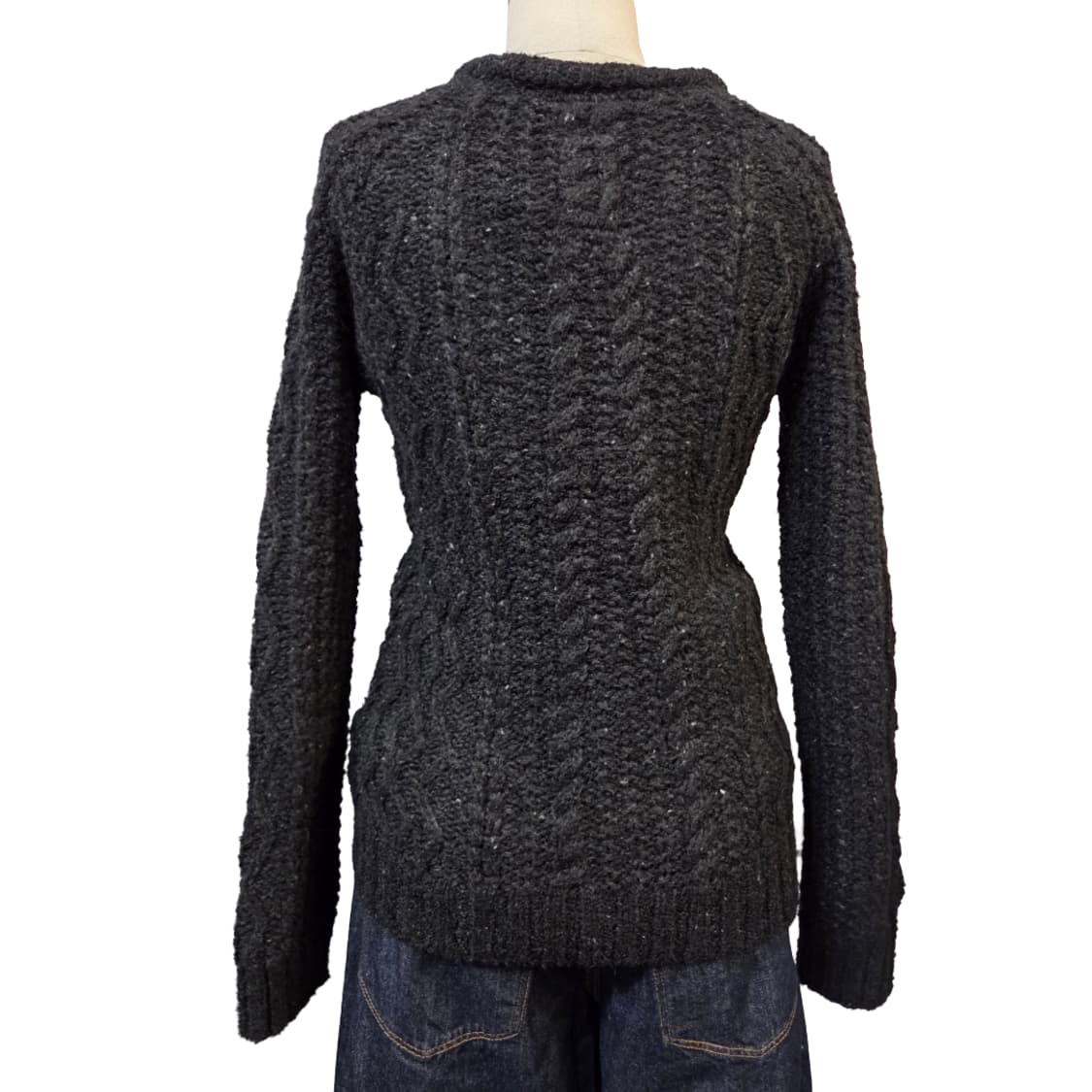 G-STAR RAW 브이넥 케이블 니트(XS) 상품이미지5