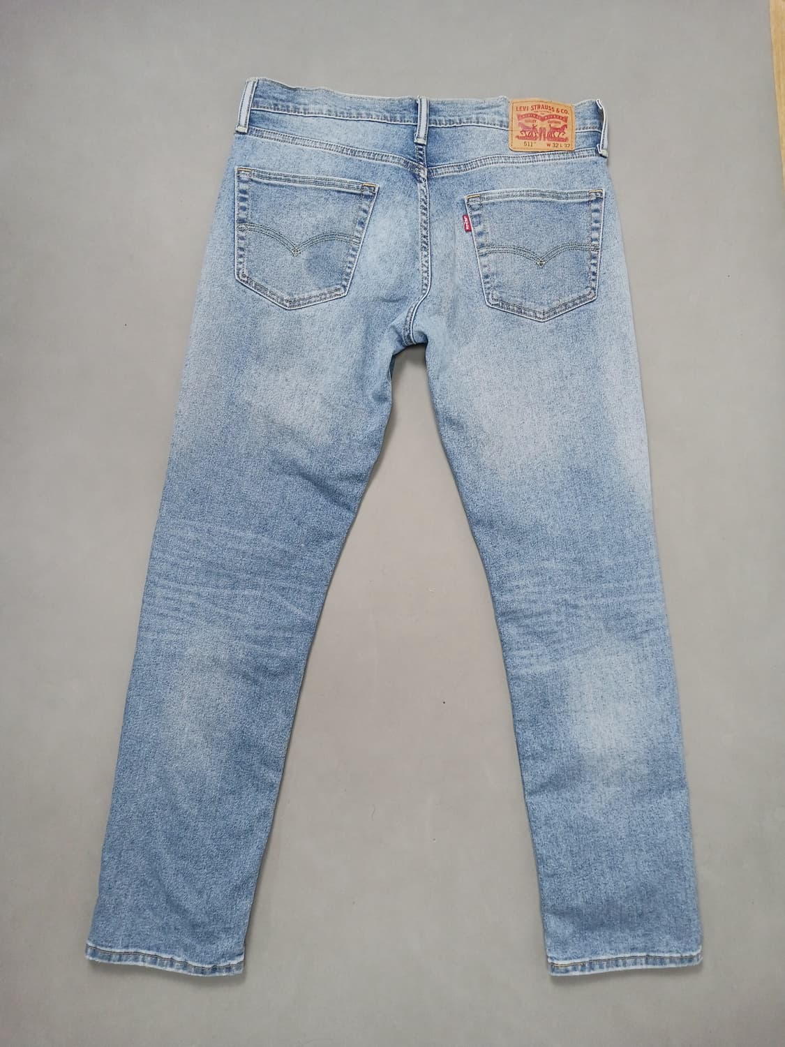 [34] 리바이스 511 연청워싱 슬림진 청바지 상품이미지7