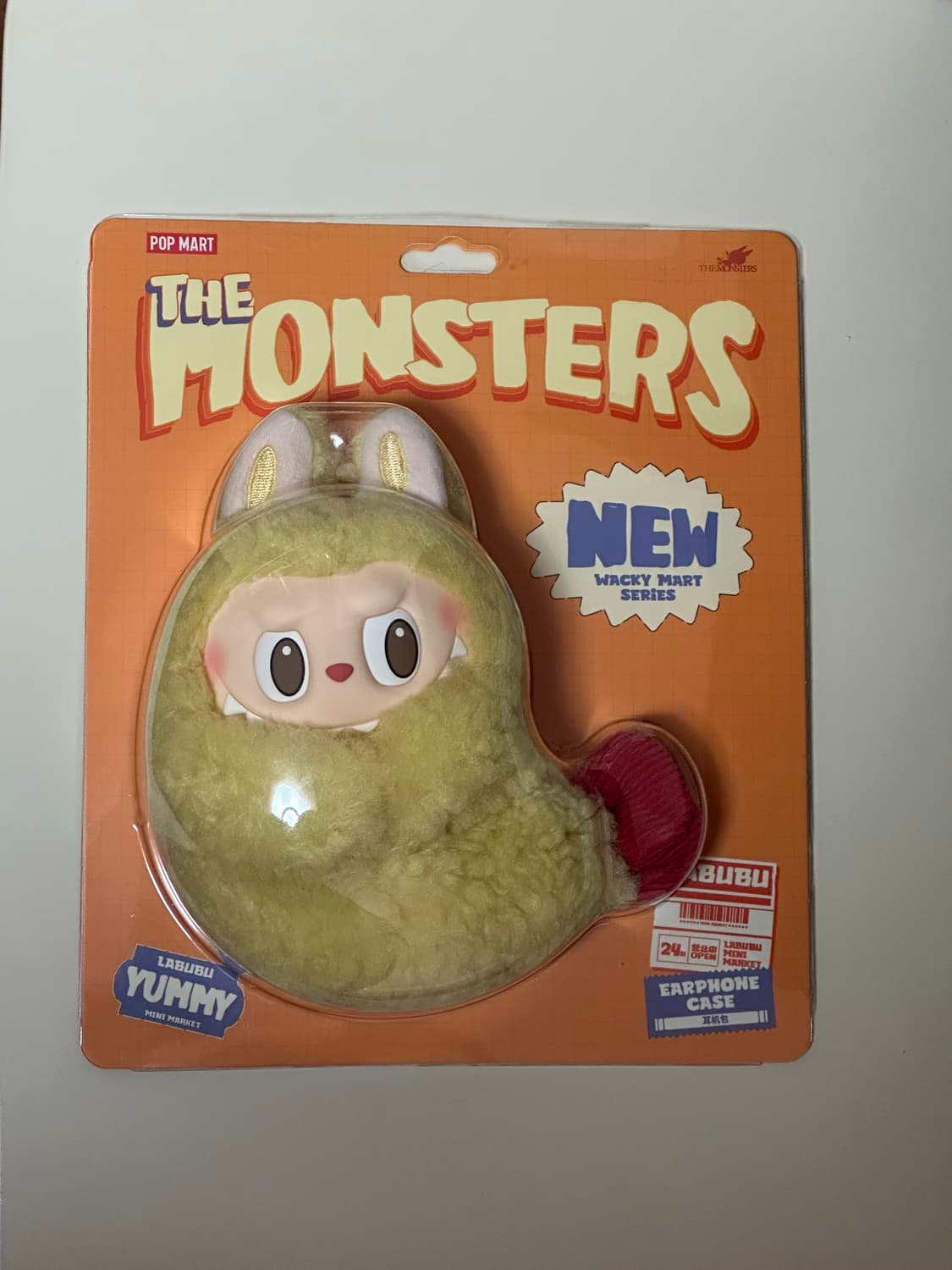 새상품) 팝마트 라부부 수상한 편의점 시리즈 이어폰백 새우튀김 상품이미지2