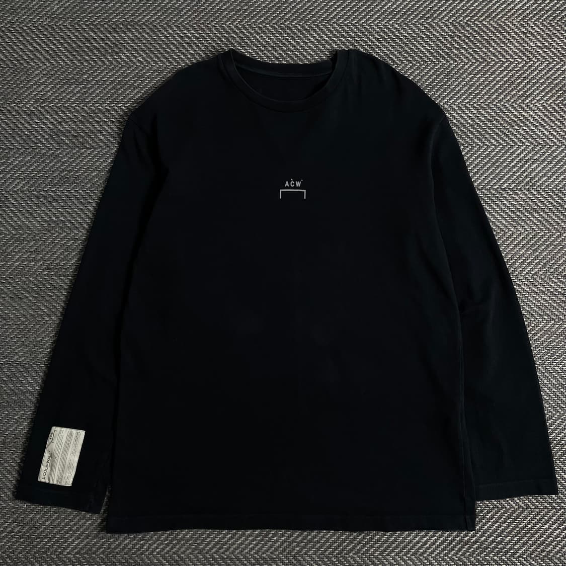 어콜드월 센터로고 박시핏 롱슬리브 티셔츠y3330 상품이미지2