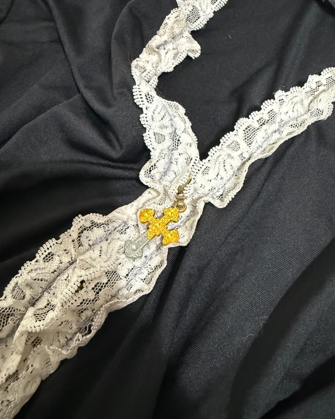 gal lace 2-way zip-up hoodie 상품이미지5
