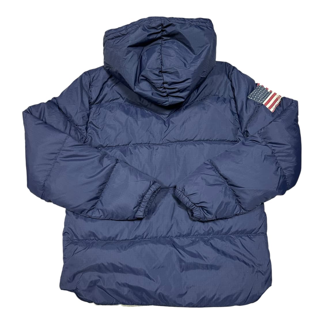 ✨ (바배) 랄프로렌 데님 서플라이 덕다운 성조기 카모 패딩 상품이미지2