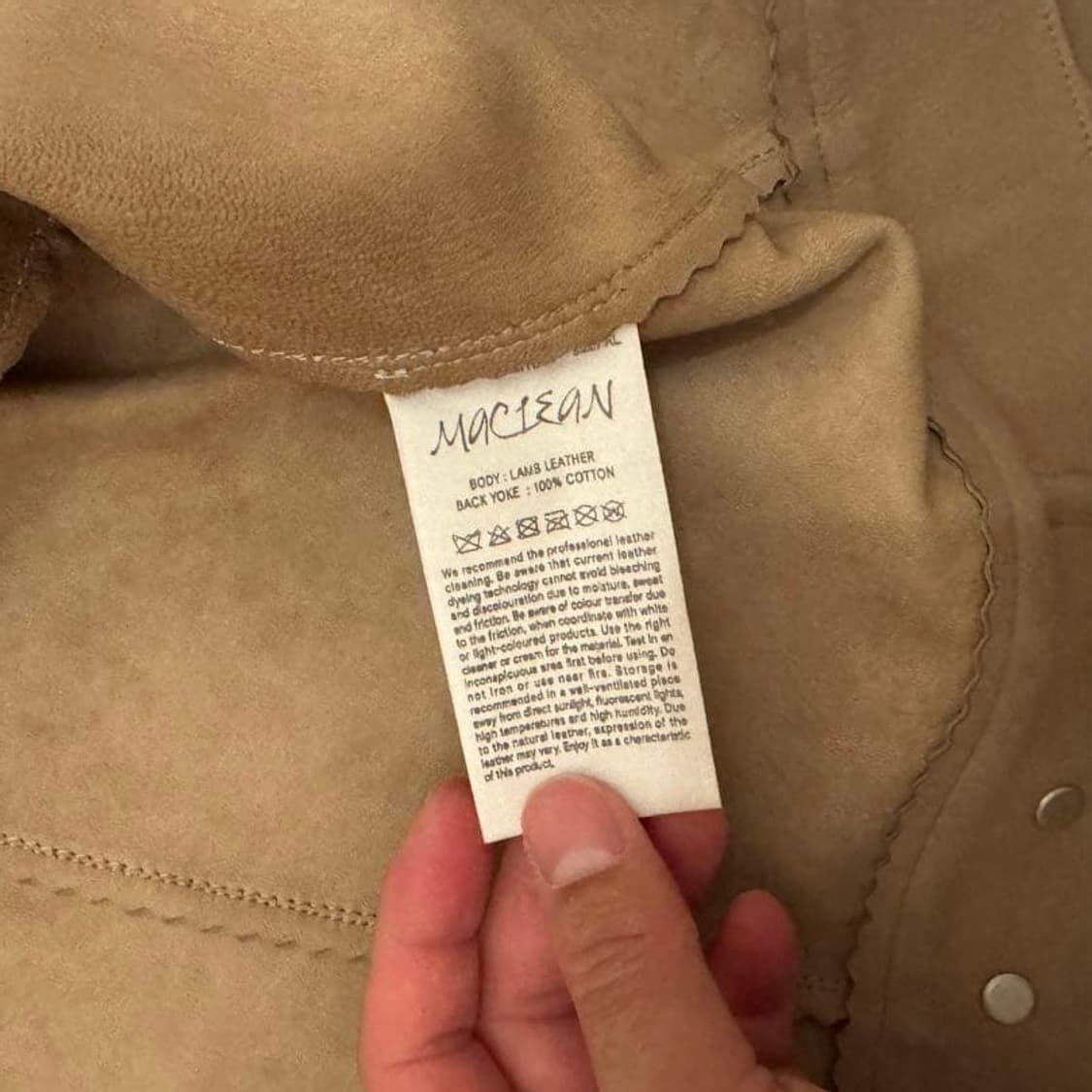 MACLEAN TRUCKER - LAMB LEATHER (Limited) 상품이미지6