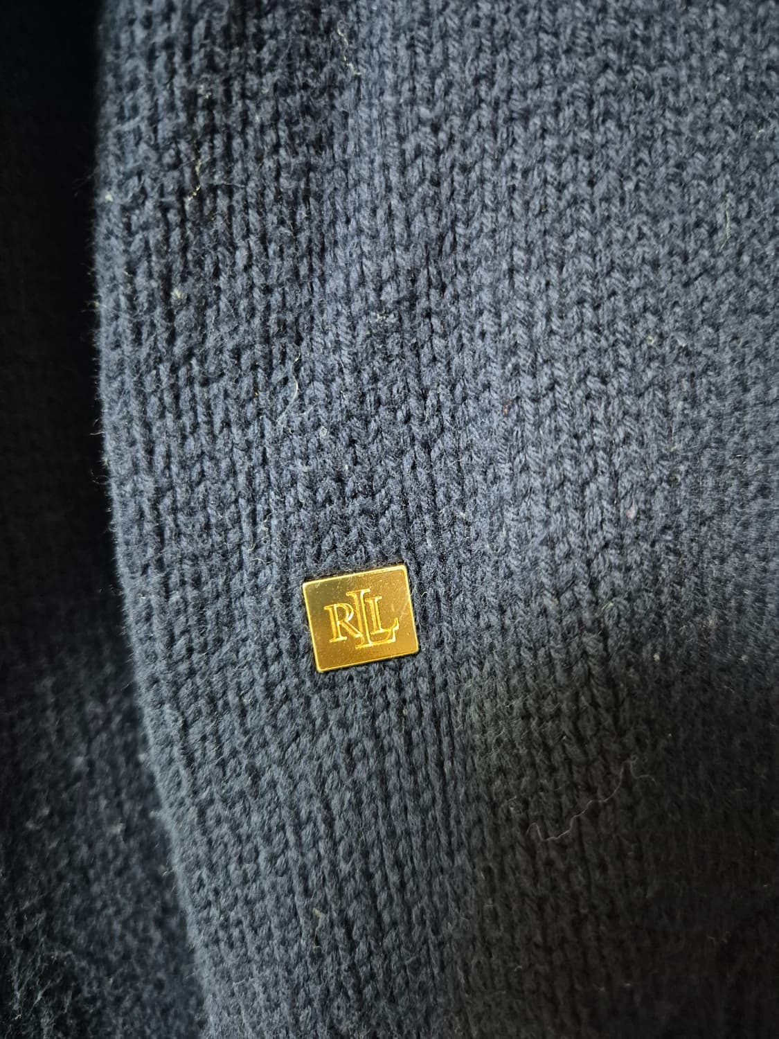 폴로 랄프로렌  스프라이트 카라 니트 레이어드스웨터 M 상품이미지4