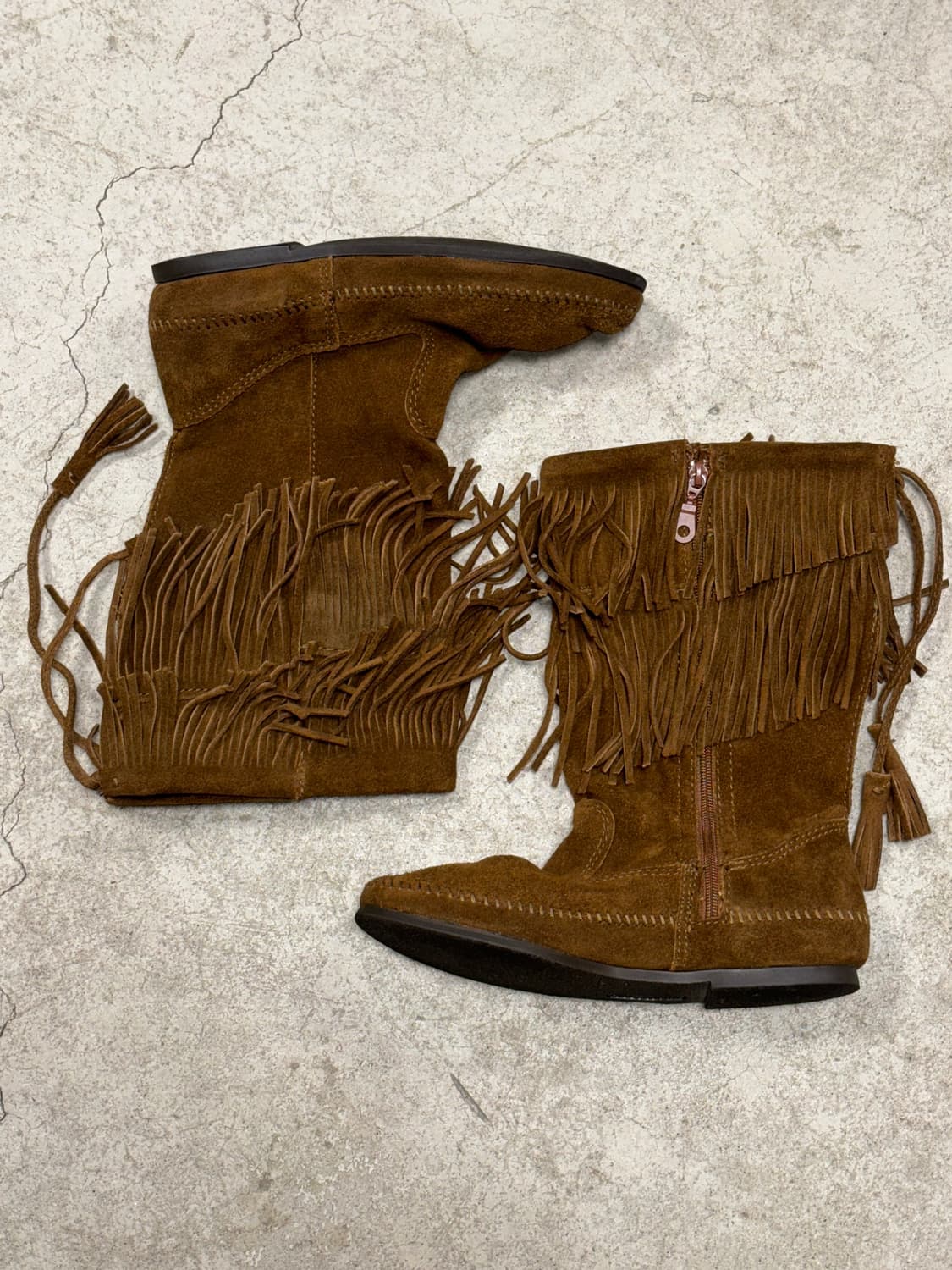 미네통카 프린지 스웨이드 부츠 상품이미지6