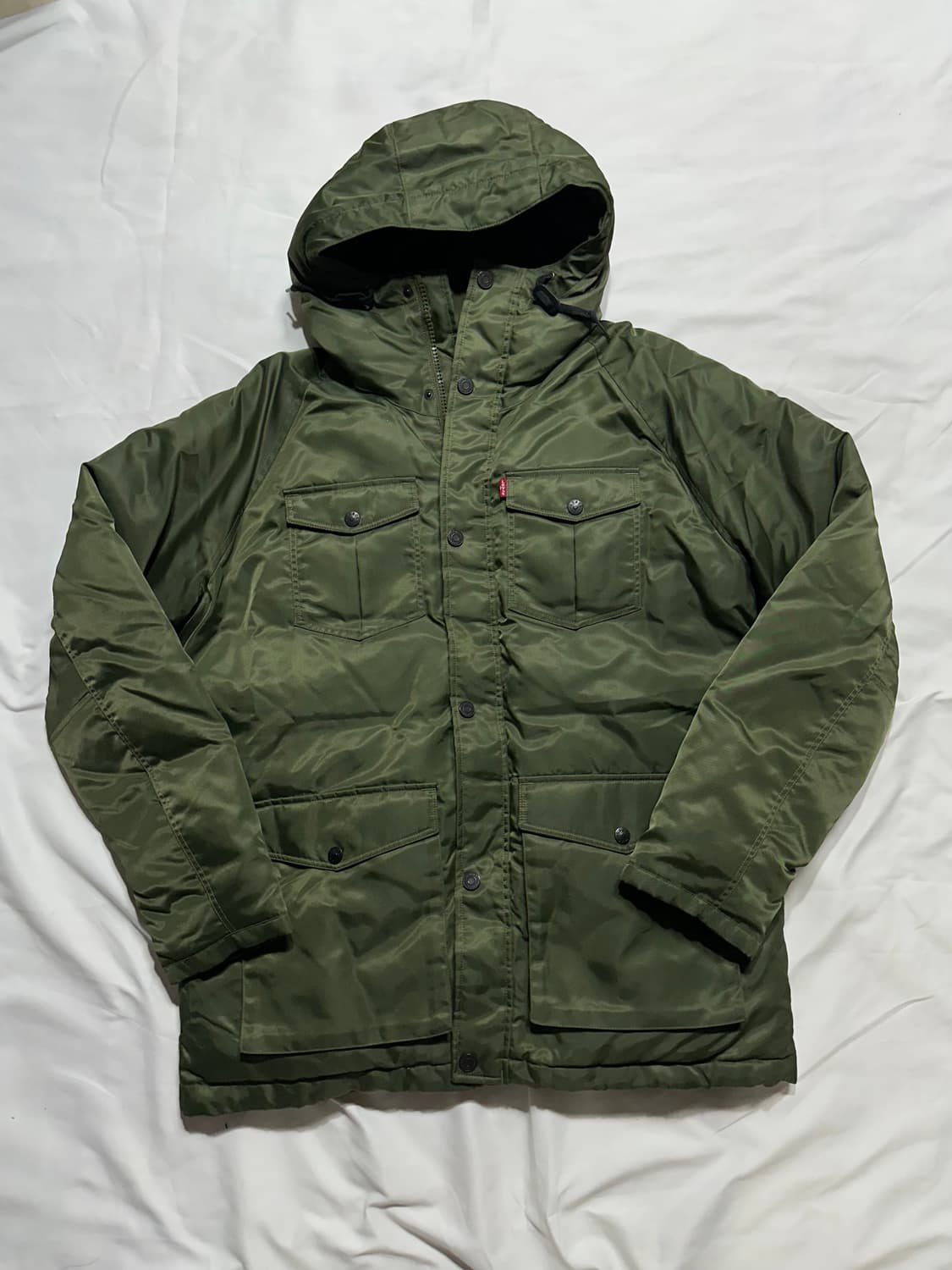 리바이스 트러커 후드 패딩 L 상품이미지1