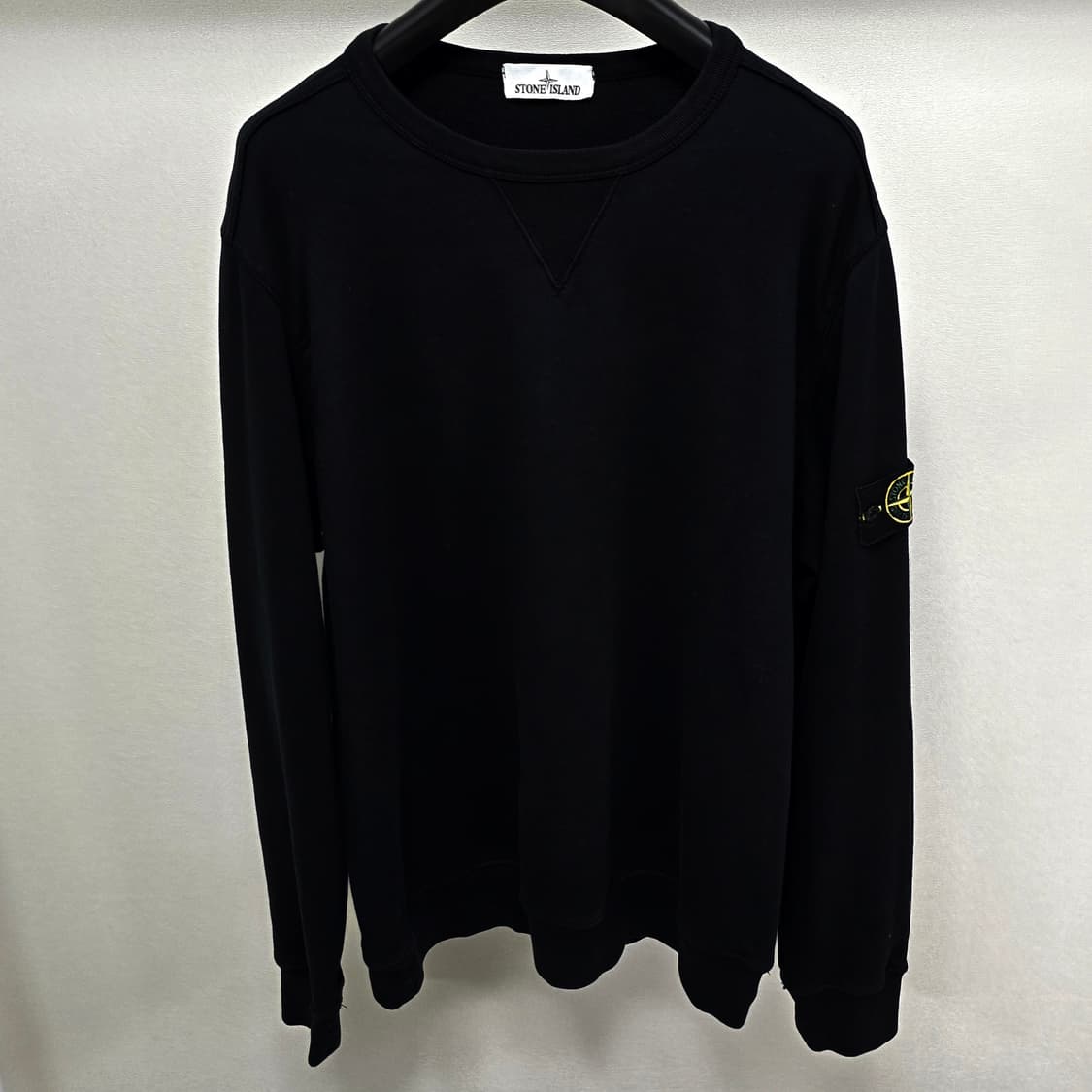 스톤아일랜드 맨투맨 xxl사이즈 110 블랙 판매 상품이미지1