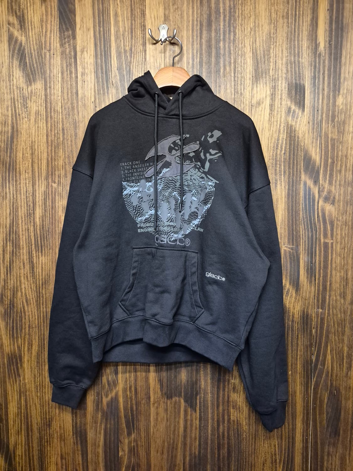 GLACK BLACK HOODIE 상품이미지2