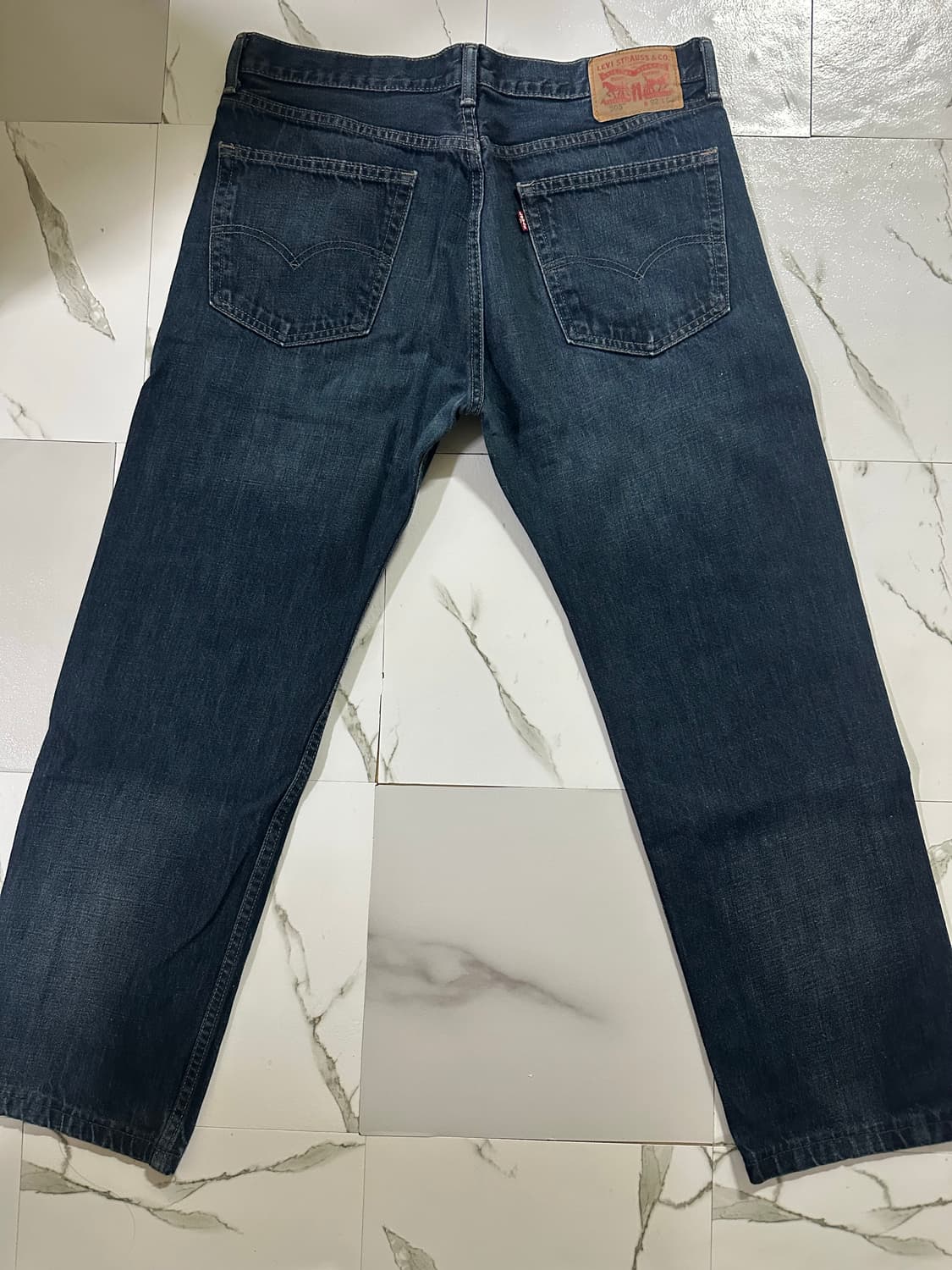 W36L34)리바이스 505 진청 데님 상품이미지2