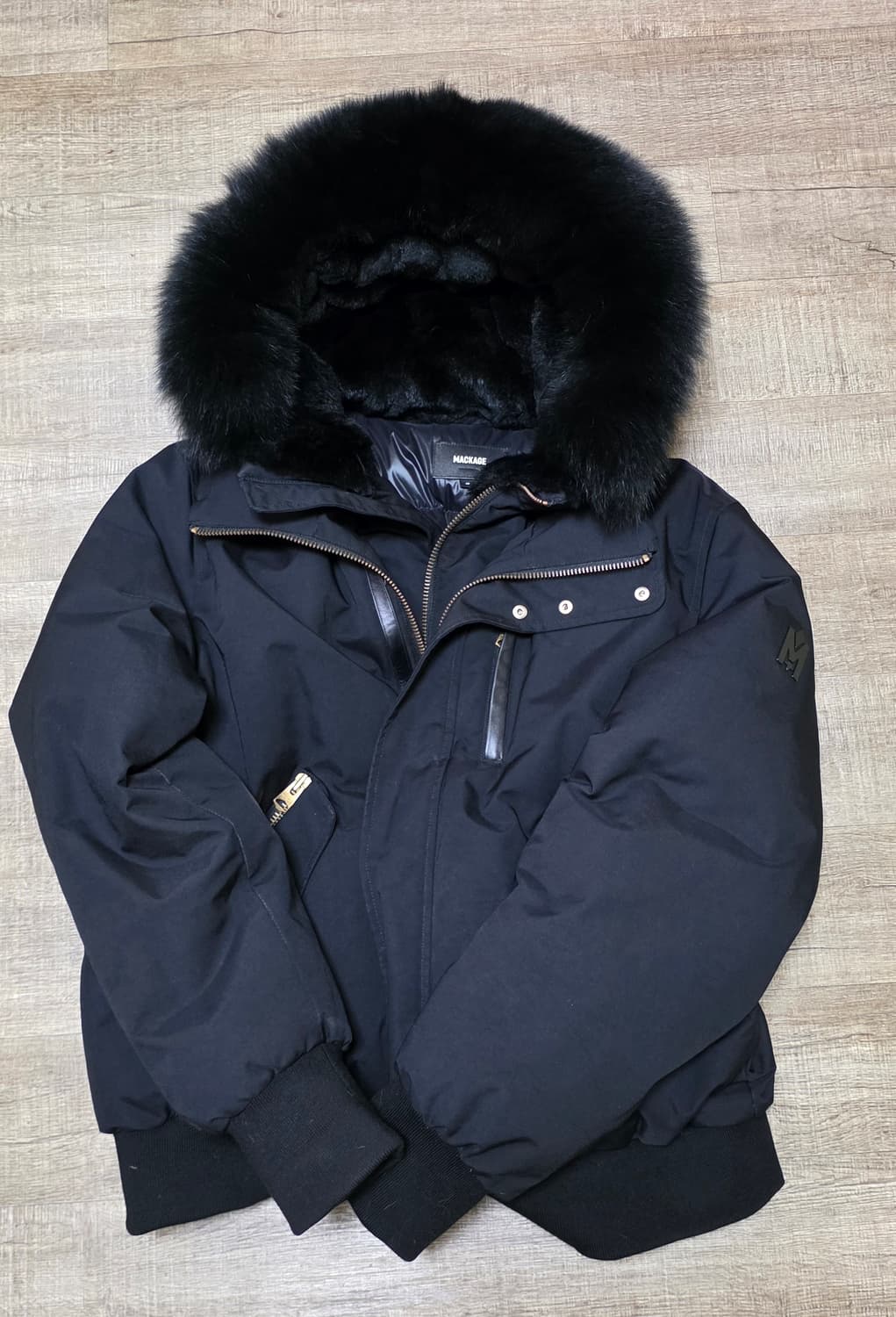 맥케이지 딕슨 블랙금장 46사이즈 110사이즈 상품이미지1