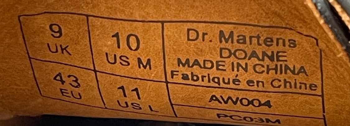 [270] [새상품] 닥터마틴 DOANE 로퍼 상품이미지10