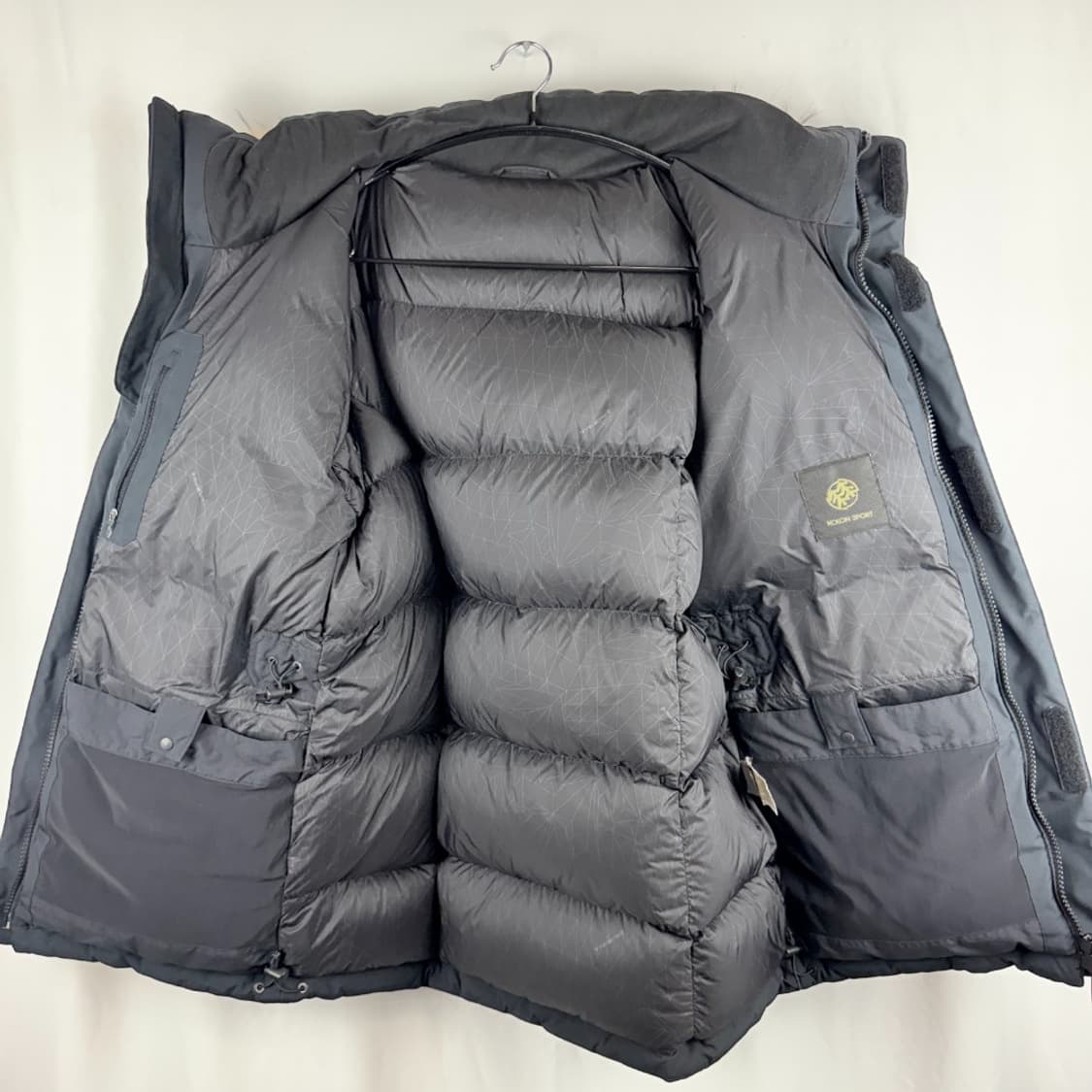 (100)  코오롱스포츠 16FW 안타티카 구스다운 패딩 블랙 상품이미지8