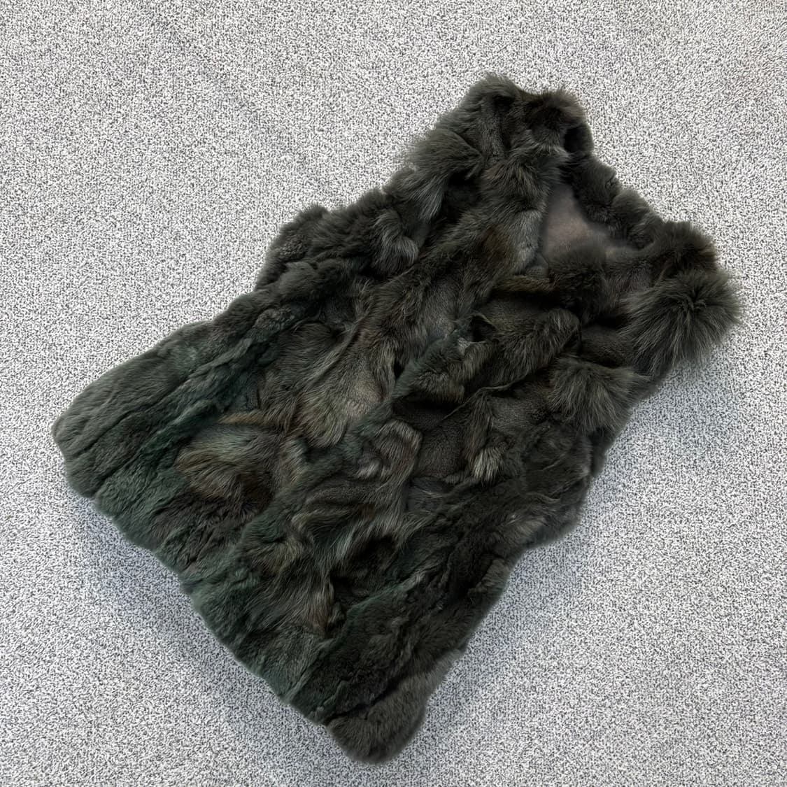 S L.route 여우털 조끼 베스트 0330J 상품이미지1