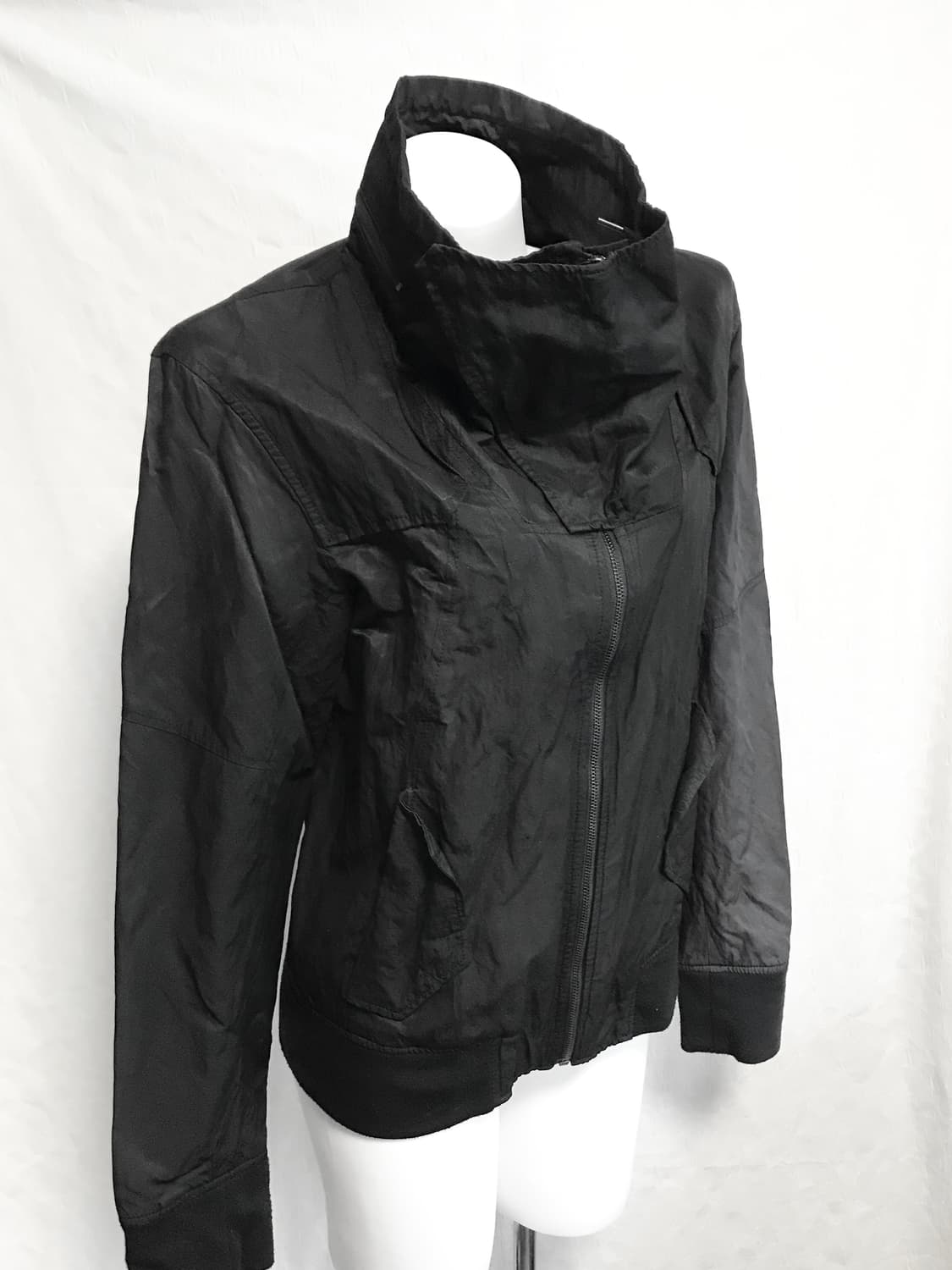 빈티지 카이아크만 하이넥 집업 윈드브레이커 자켓 상품이미지5