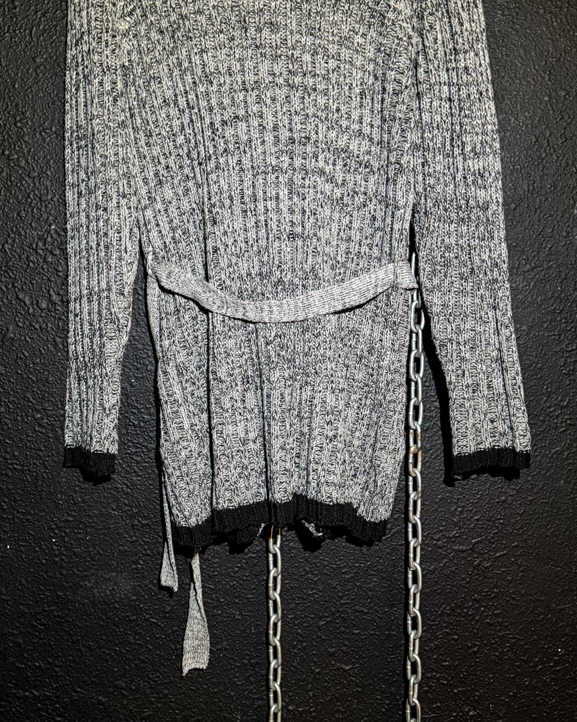 Cable Knit Belted Hoodie Cardigan 상품이미지7