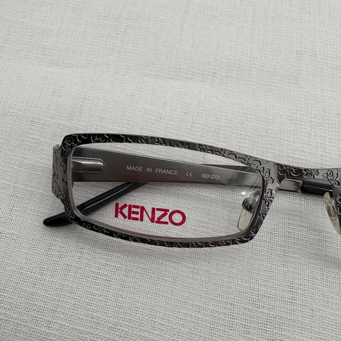 KENZO 무광 실버 빈티지 안경 상품이미지2