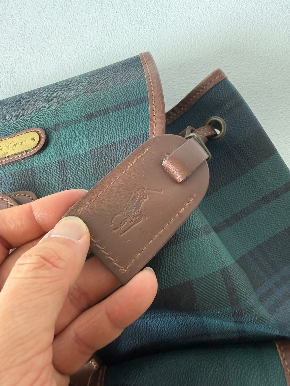 폴로 랄프로렌(Polo Ralph Lauren) 체크 백팩 상품이미지7