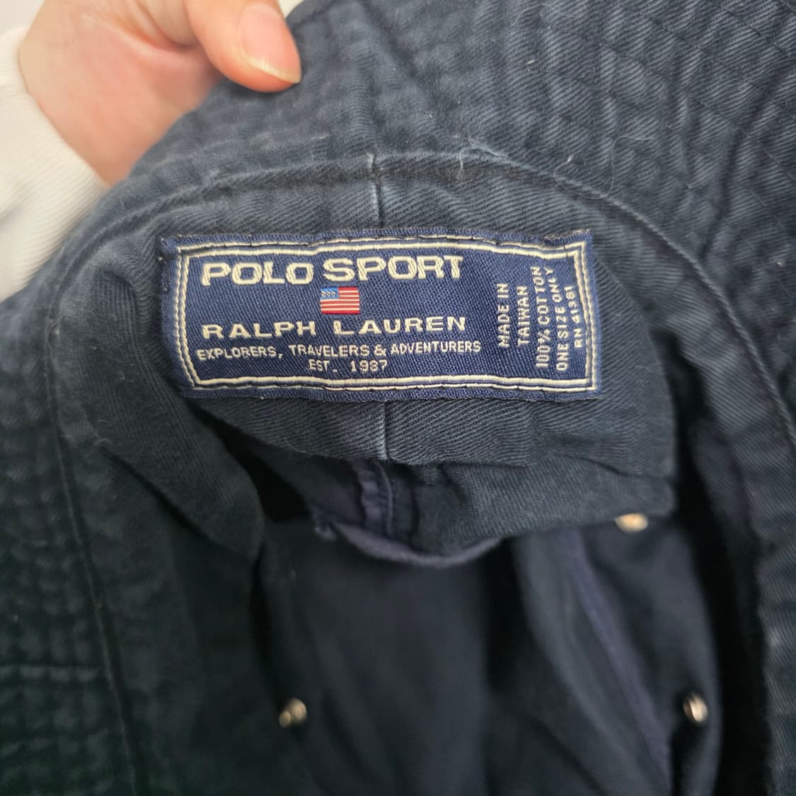 폴로 랄프로렌 스포츠 네이비 버킷햇 벙거지 상품이미지7