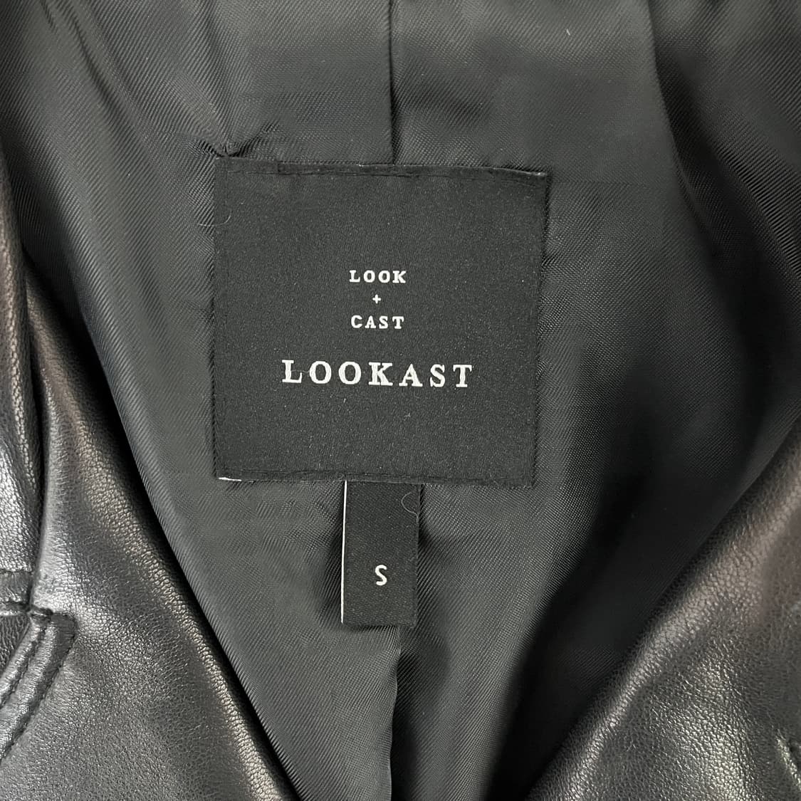 LOOKAST 룩캐스트 램스킨 가죽자켓 S 상품이미지5