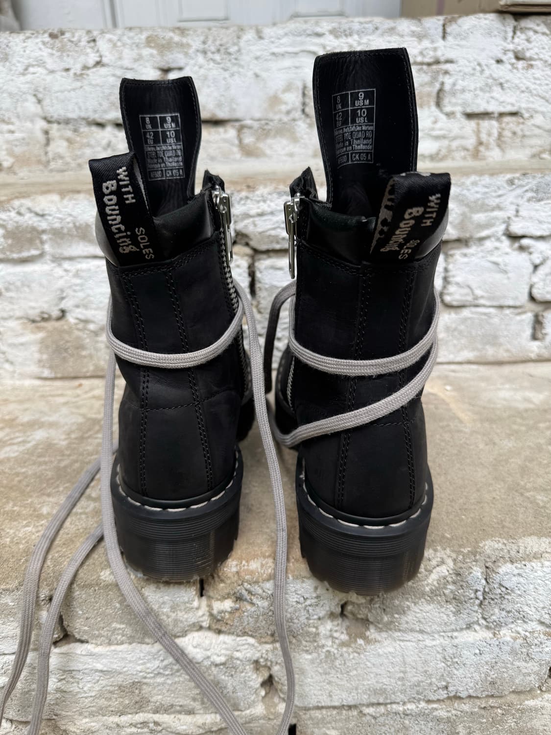 릭오웬스x닥터마틴 스틸토 부츠(42사이즈) 상품이미지4