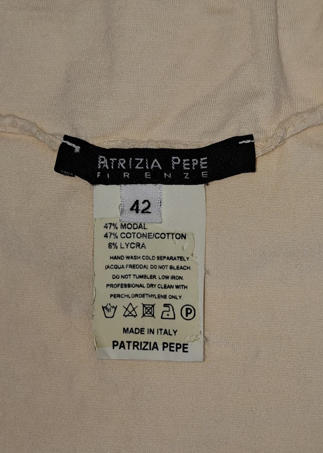 Patrizia Pepe 여성 홀터넥 탑 42 여성 S 상품이미지5