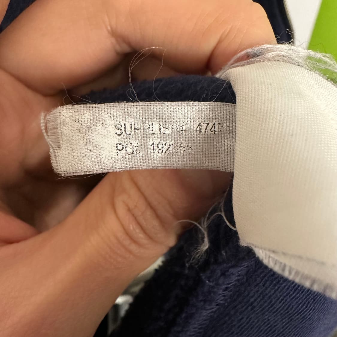 00’s 폴로 네이비 후드집업 상품이미지6