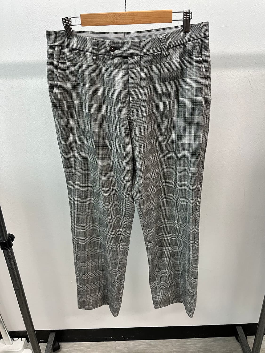 32) 버버리 골프 울 체크 슬랙스  상품이미지4