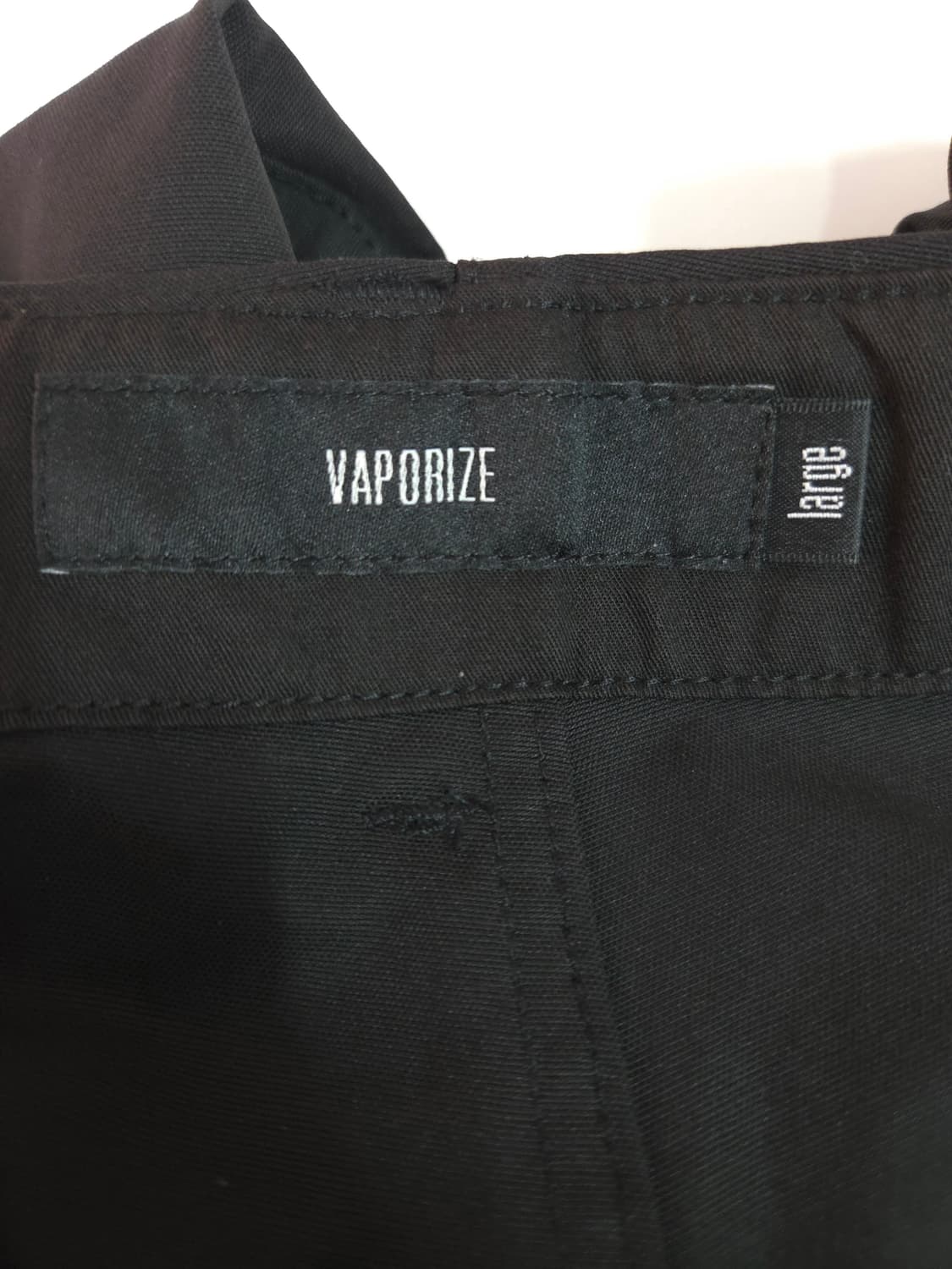 L 빔즈 BEAMS VAPORIZE 바이퍼라이즈 카고팬츠 블랙 상품이미지8