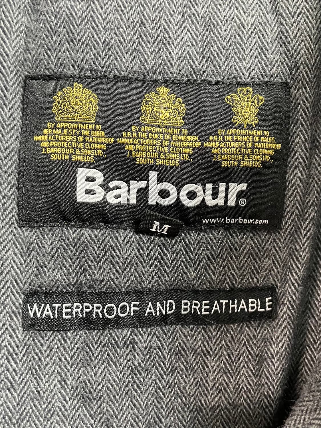 바버 투웨이 윈드브레이커 누빔 자켓 (on.442) 상품이미지5